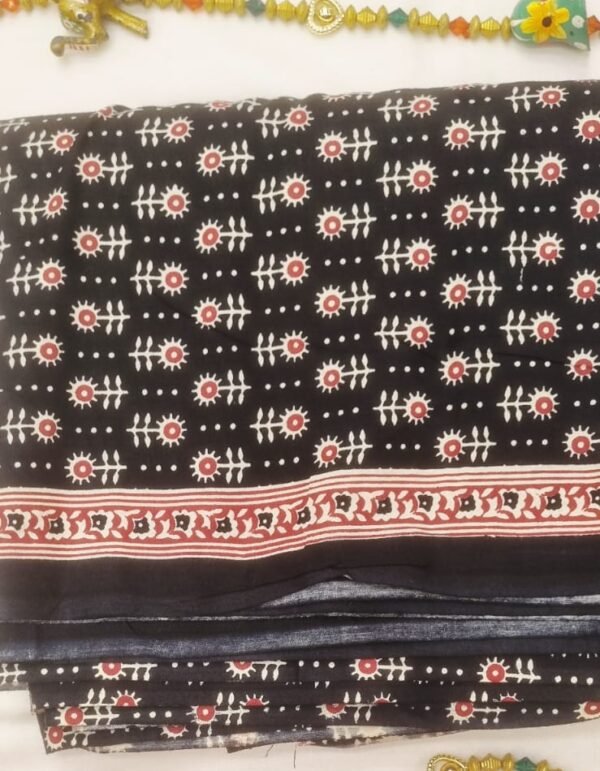 PNFAB-10 Black Red butta / 1mtr